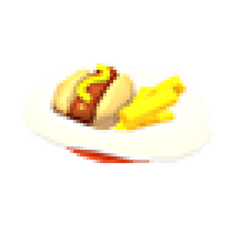 Hot Dog And Fries