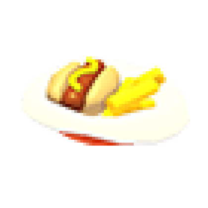 Hot Dog And Fries
