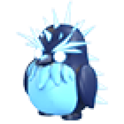 Frozen Penguin