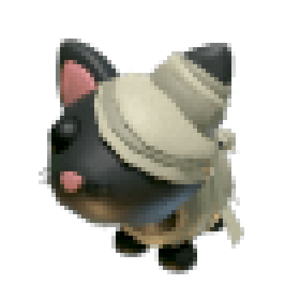 Halloween Black Mummy Cat