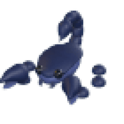 Halloween Blue Scorpion