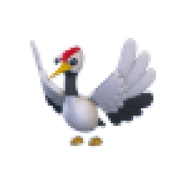 Red Crowned Crane