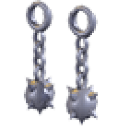 Ball and Chain Earrings