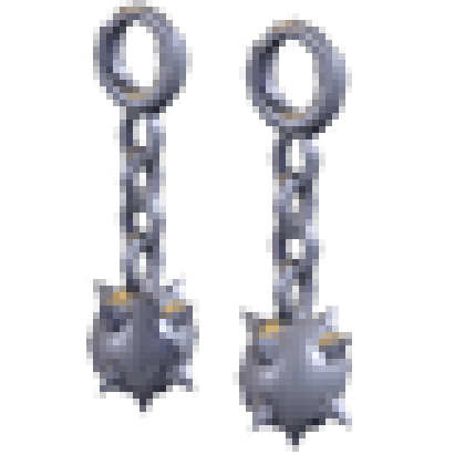Ball and Chain Earrings