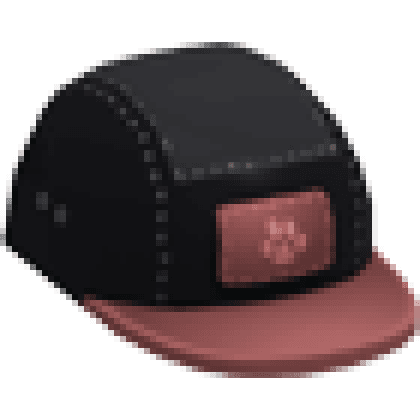 Black 5 Panel Cap