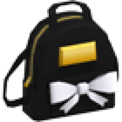 Black Designer Backpack