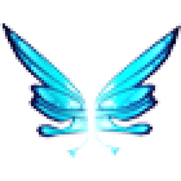 Blue Butterfly Wings