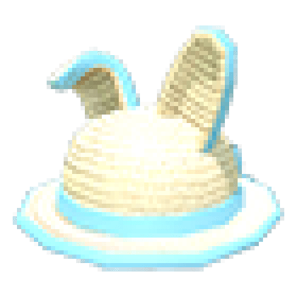 Bunny Straw Hat