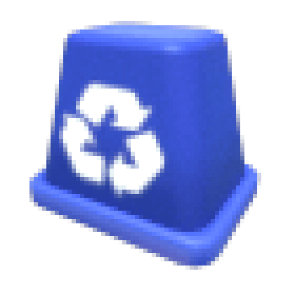 Eco Blue Recycling Bin Hat