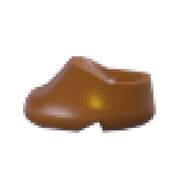 Eco Brown Wooden Clogs