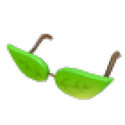 Eco Green Leaf Glasses