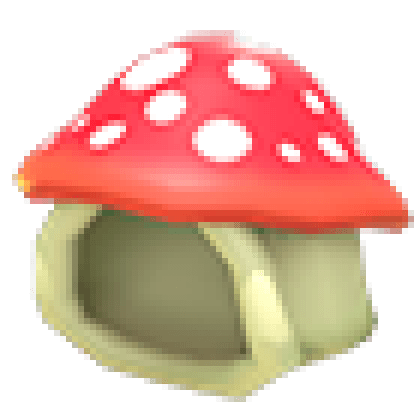 Eco Red Mushroom Hood