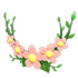 Flower Wreath Pin