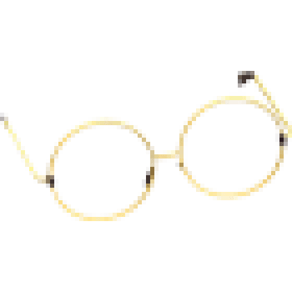 Gold Circle Glasses