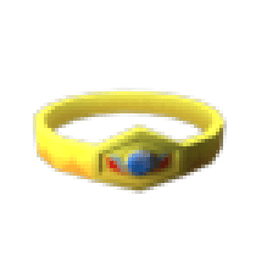 Gold Crown with Sapphire