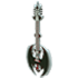 Halloween Black Axe Guitar Accessory