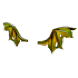 Halloween Green Zombie Bat Wings