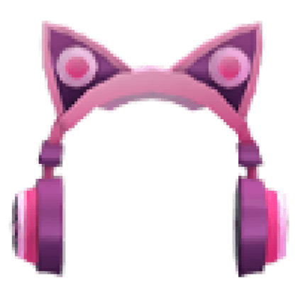 Pink Cat Ear Headphones