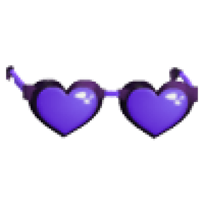 Purple Heart Glasses
