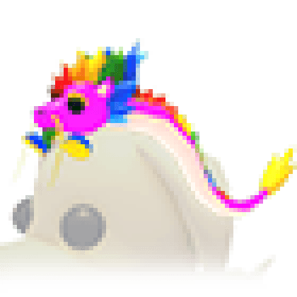 Rainbow Dragon Hat
