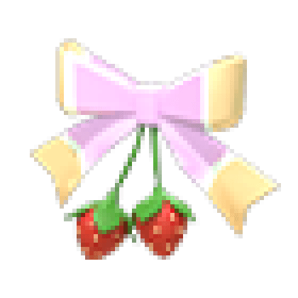 Strawberry Shortcake Bow