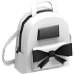 White Designer Backpack