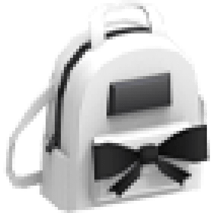 White Designer Backpack