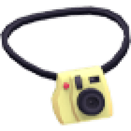 Yellow Instant Camera