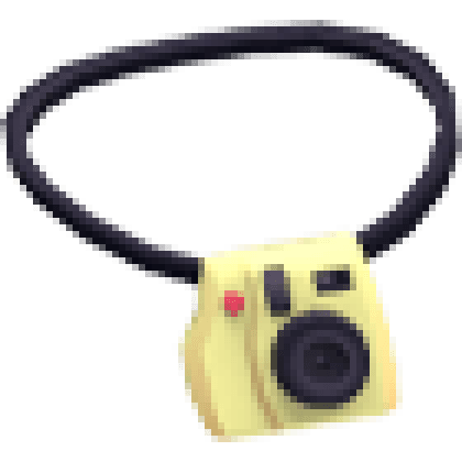 Yellow Instant Camera