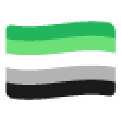Aromantic Flag