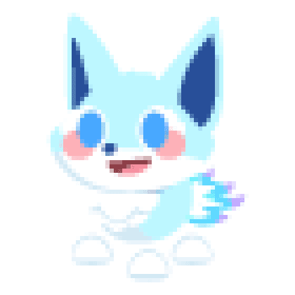 Aurora Fox Sticker