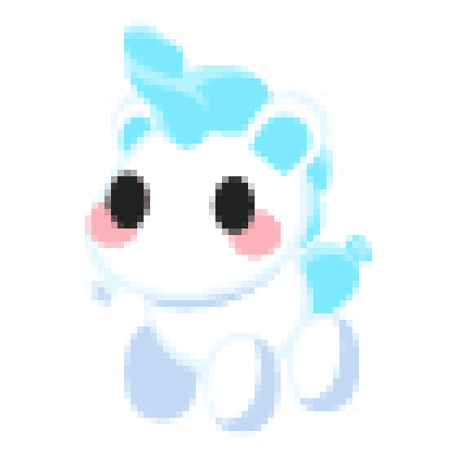 Balloon Unicorn Sticker