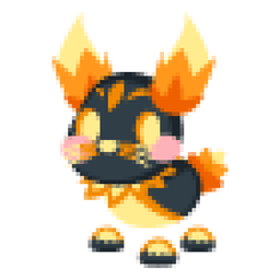 Burning Bunny Sticker