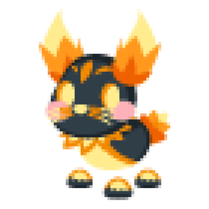 Burning Bunny Sticker