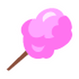 Candyfloss Sticker