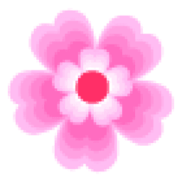 Cherry Blossom Flower Sticker