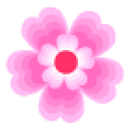 Cherry Blossom Flower Sticker