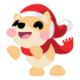 Christmas Dog Sticker