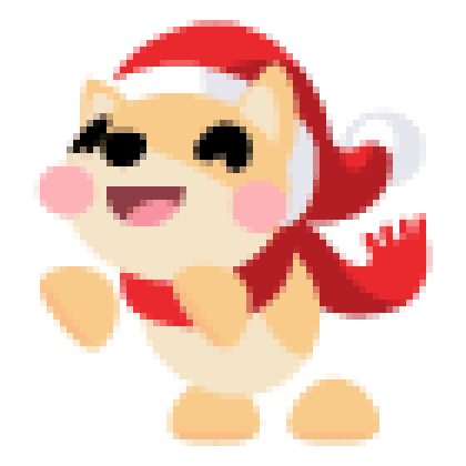 Christmas Dog Sticker