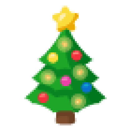 Christmas Tree Sticker
