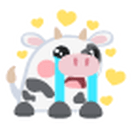 Cow Loves This Sticker