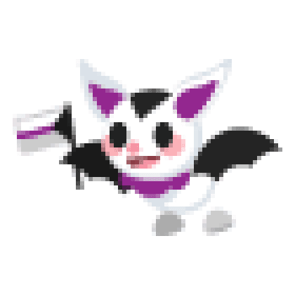 Demisexual Bat Sticker
