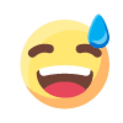 Emoji - Sweat Sticker