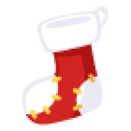 Festive Stocking Sticker
