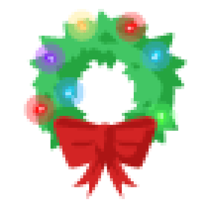 Festive Wreath Sticker