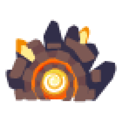 Fire Dimension Portal Sticker