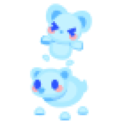 Frostbite Bear and Cub Animated Sticker