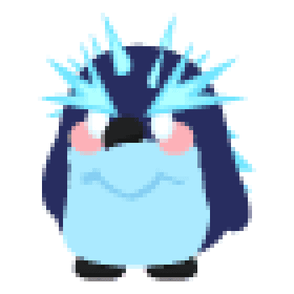 Frozen Penguin Sticker