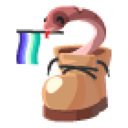 Gay Snake in a Boot Sticker