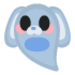 Ghost Bunny Sticker
